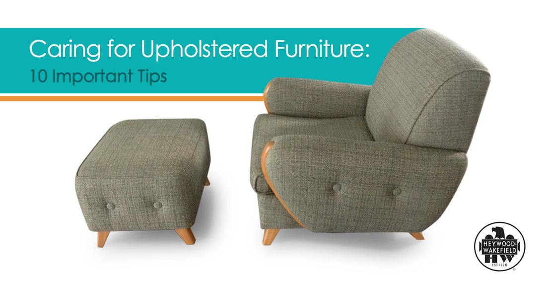 Caring for Upholstered Furniture