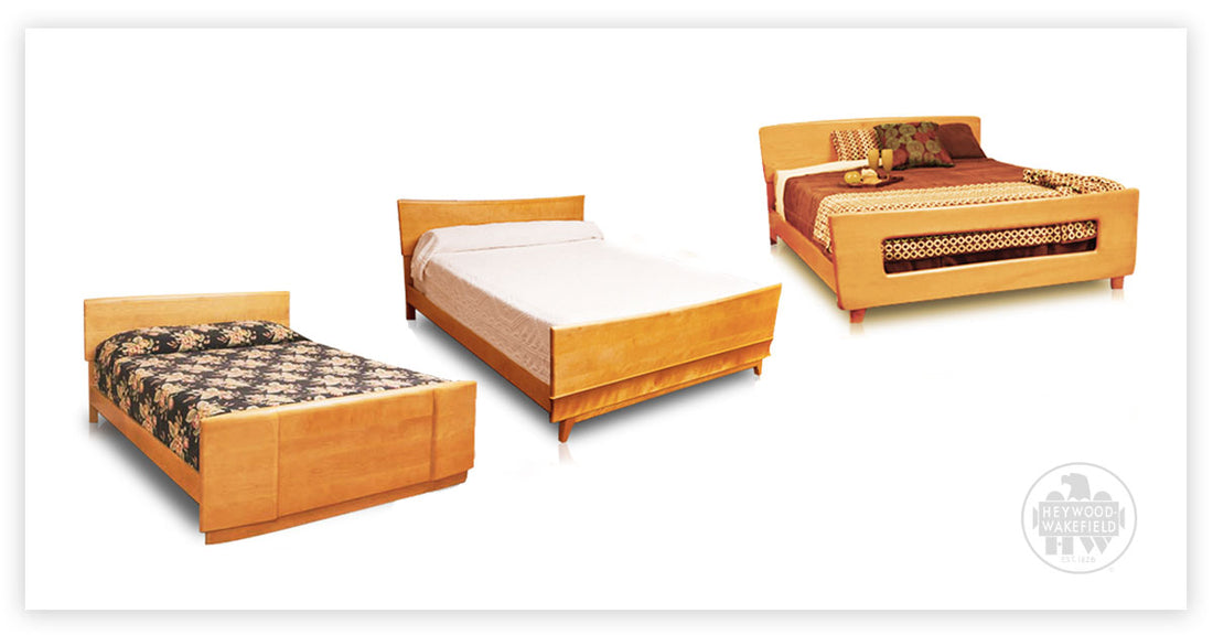 3 Beautiful Solid Wood Beds from Heywood-Wakefield