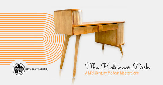 The Kohinoor Desk: A Mid-Century Modern Masterpiece