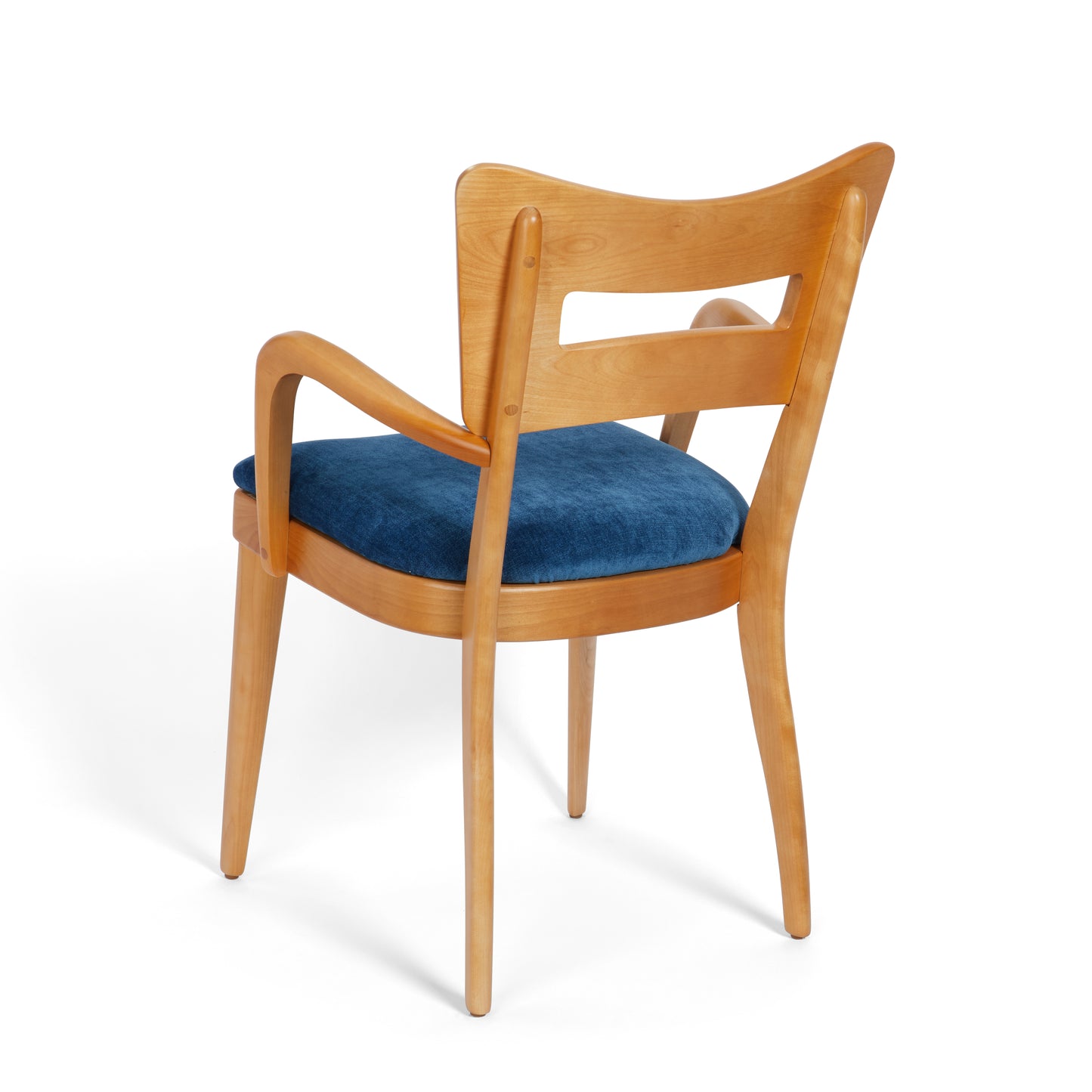 M 154 C "Dog Biscuit" Dining Chair with Arms