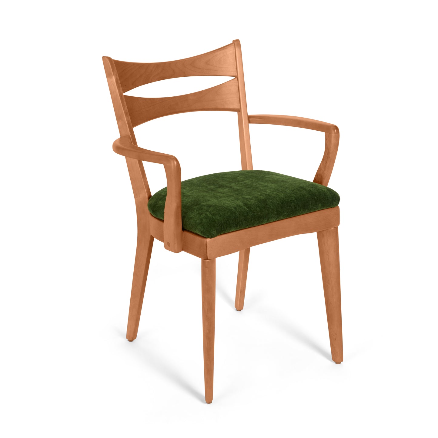 M 1553 C Cat's Eye Dining Chair with Arms