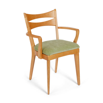 M 1553 C Cat's Eye Dining Chair with Arms