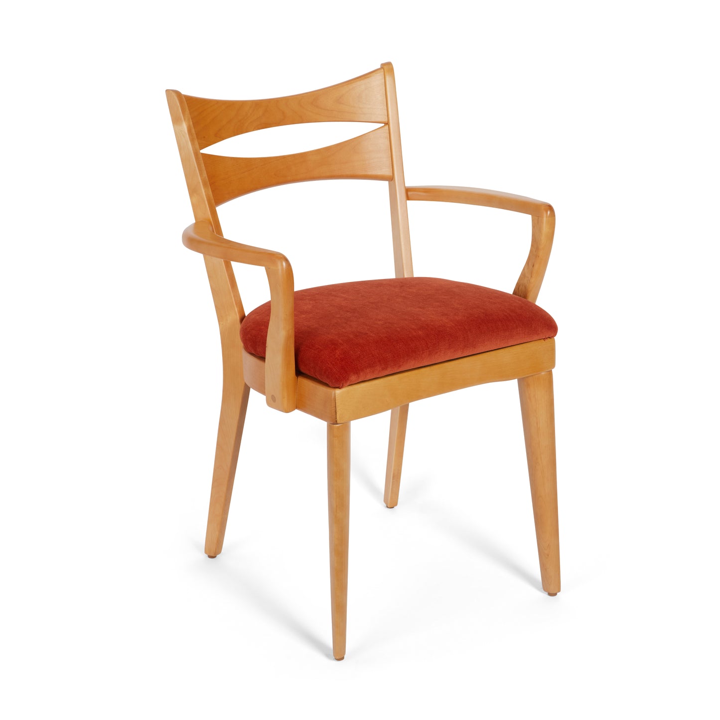 M 1553 C Cat's Eye Dining Chair with Arms