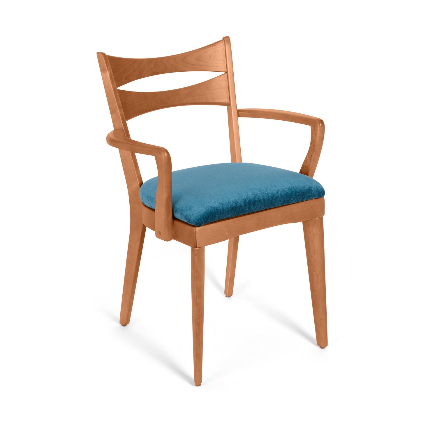 M 1553 C Cat's Eye Dining Chair with Arms